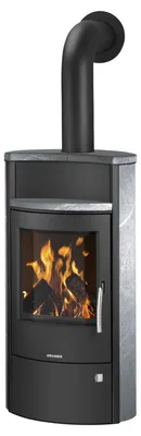 Produktbild von Oranier | Kaminofen | Pori 7 | 6,5 kW | Stahl Schwarz, Speckstein