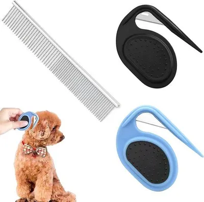Produktbild von KnotenSchere für Langhaar-Katzen, Entwirrer, 3-teilig, Haarpflege