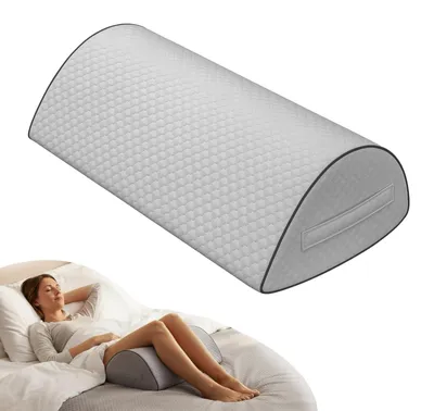 Produktbild von Ergonomisches Kniekissen für Seitenschläfer – Memory-Schaum – Grau