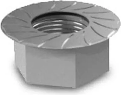 Produktbild von K2 Hexagon flange M8 1000043 Sperrzahnmutter Edelstahl