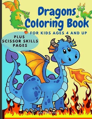 Produktbild von Dragons Coloring Book for Kids Ages 4 and UP