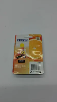 Produktbild von Epson Oranges Singlepack Yellow 33XL Claria Premium Ink, Hohe (XL-) Ausbeute, Gelb, Tinte auf Pigmentbasis, 8,9 ml, 1 Stück(e), 650 Seiten