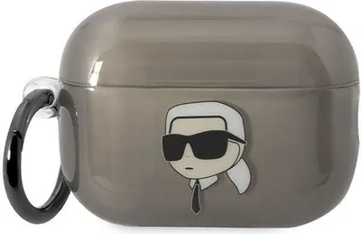 Obrázok produktu pre Puzdro Karl Lagerfeld Ikonik Karl Na Airpods Pro 2 - Czarne