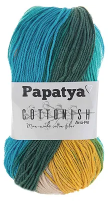 100g Strickgarn Papatya Cottonish 11