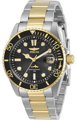 Immagine prodotto di Invicta Pro Diver 30483 Orologio da Donna - Movimento al Quarzo - Acciaio Inossidabile con Quadrante Nero - 38 mm