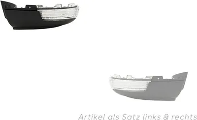 Produktbild von LED-Spiegelblinker passend für VW Tiguan (5N) 09/07- Set links & rechts 5N0949101E 5N0949101A 5N0949102E 5N0949102A Johns