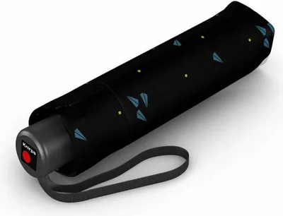 Produktbild von Knirps A.050 medium manual Regenschirm Taschenschirm Schirm 2Fly black