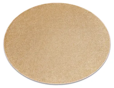 Image de TAPIS cercle EXCELLENCE or 511 plaine MÉLANGE beige cercle 100 cm