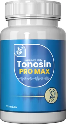 Produktbild von Tonosin Pro Max Nahrungsergänzungsmittel - Kapseln Zur Verbesserung Des Gehörs Mit Vitamin C, Ginkgo Und Zink, 30 Stk.