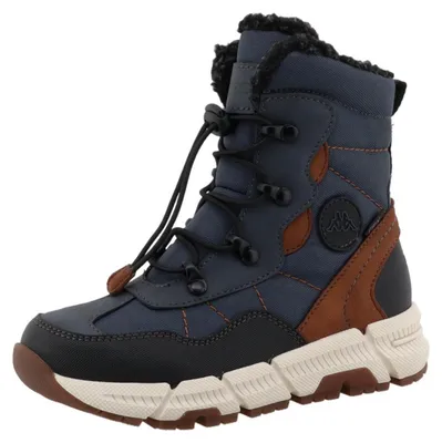 Produktbild von Kappa Kinderschuhe Jungen Stiefel Wasserdicht Winterstiefel Blau Freizeit