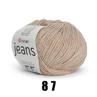 Produktbild von YarnArt Jeans (50g/160M) 87 beige