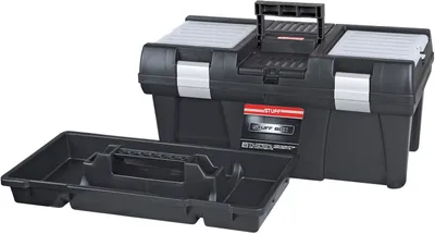 Produktbild von Werkzeugkoffer Light M | HxBxT 24,6x52,5x25,6cm | Polypropylen | Schwarz