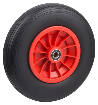 Produktbild von Metafranc Pannensicheres Rad Ø 400 mm PVC-Felge Typ 4.80 4.00 8 100 kg Tragkraft