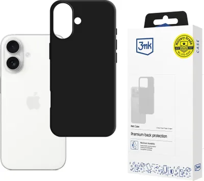 Produktbild von 3mk Matt Case für iPhone 17 - Schwarz KP38194