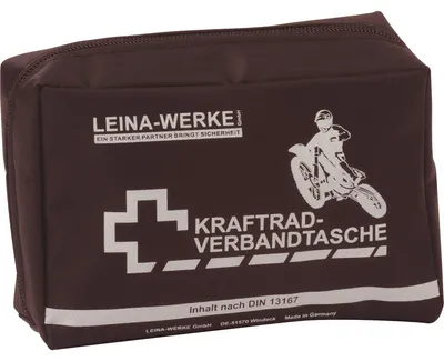 Immagine prodotto di LEINA Kraftrad-Verbandtasche, Inhalt DIN 13167, schwarz