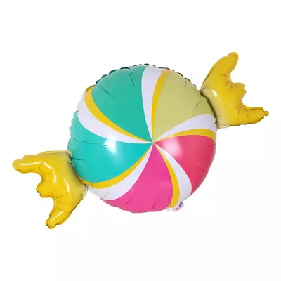 Immagine prodotto di Palloncino in foil Motivo cibo, color caramella, 72 x 49 cm ca