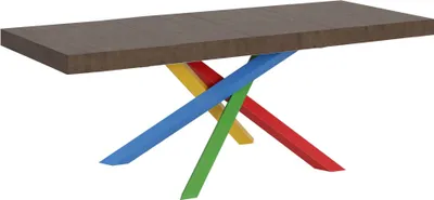 Produktbild von Ausziehbarer Tisch 90x180/284 cm Volantis Premium Walnussgestell 4/B