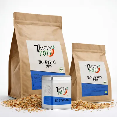 Produktbild von Tasty Pott  Gyros Gewürzmischung - im Beutel - 250g