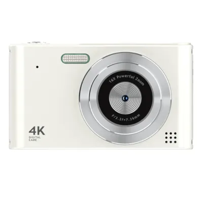 Immagine prodotto di ZELURXX fotocamera digitale per bambini 1080P HD Display IPS da 2,4 pollici Zoom 16x Regalo Bianco