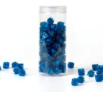 Zdjęcie produktu dla Zestaw przełączników KEYCHRON Gateron Ink V2 Blue (niebieski, 110 sztuk)