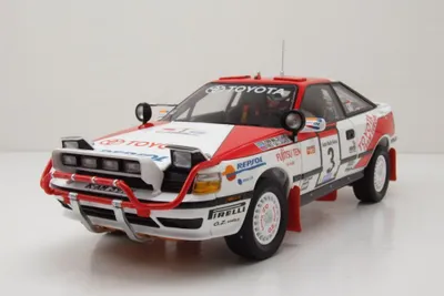 Image de Kyosho 8961A0 Toyota Celica GT-Four #3 Safari 1990 weiß rot 1:18