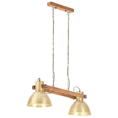 Zdjęcie produktu dla Industrialna Lampa Wisząca, 25 W, Mosiężna, 109 Cm, E27 Lumarko!