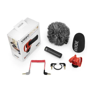 Obrázok produktu pre RØDE VideoMicro II, Mikrofón pre digitálny fotoaparát, -30 dB, 20 - 20000 Hz, 2600 ohm, -30 mV/Pa, 95 dB
