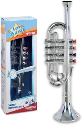 Produktbild von Bontempi 32 3831, Spielzeug-Musikinstrument, Trompete, 3 Jahr(e), Mehrfarbig