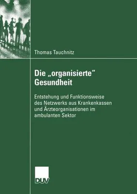 Obrázek produktu pro Die "organisierte" Gesundheit