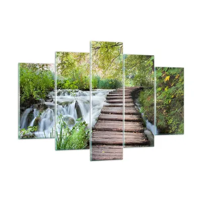 Produktbild von Bilder auf glas - Nationalpark Natur Kieselsteine - 150x100cm - Glasbilder - Wandbilder - Kunstdruck - Wanddekoration aus Glas - Glas Bilder - Wandbild auf Glas - GEA150x100-0355