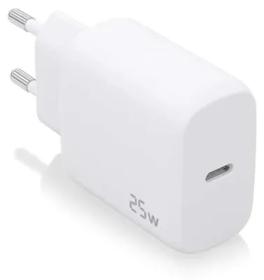 Imagen del producto de Aisens Cargador 25W USB-C PD3.0 1xUSB-C Blanco
