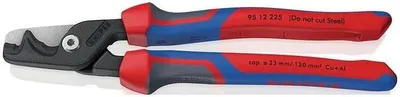 Produktbild von StepCut XL Kabelschere 95 12 225 (rot/blau, Länge 225mm)