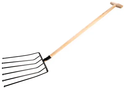 Obrázok produktu pre KOTARBAU® Vidly na repu Vidly na seno 6 hrotov 130 cm s kovovou rukoväťou