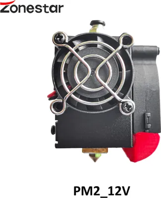 Produktbild von Zonestar PM2 Druckkopf 12V 2-IN-1-OUT Hotend Druckkopf Kompatibel mit D805S/Z5/Z8/P802Q 3D-Druckern für PLA ABS PETG HIPS