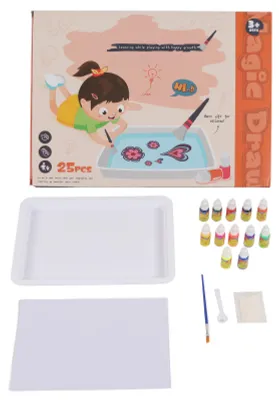 Produktbild von Marmormalset für Kinder, Wasser-Erweiterungsfarbe, Marmormalset, Spielzeuggeschenk für Kinder