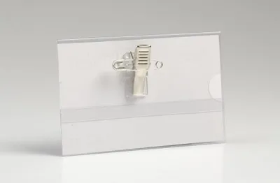 Immagine prodotto di Karton P+P Cartellino portanome con clip PP 2-417