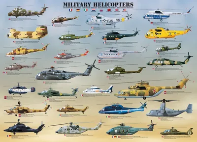 Image de EUROGRAPHICS Hélicoptère militaire Puzzle 1000 pièces