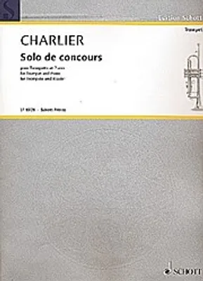 Produktbild von Solo de concours :pour trompette et piano