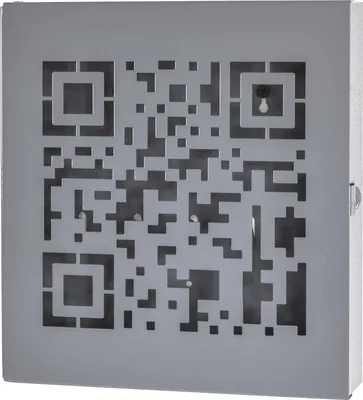 Produktbild von HAKU Schlüsselkasten Schlüsselbrett grau - Metall, B/H/T: 22x24x5 cm