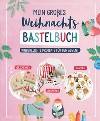 Produktbild von Mein großes Weihnachts-Bastelbuch