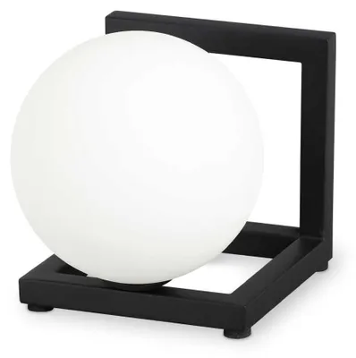 Image de Lampe de Bureau Angle Industriel Noir 1 Lumière G9 3W 3000K Lumière Chaude