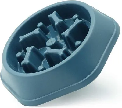 Produktbild von Slow Feeder Hundebowle Marineblauw
