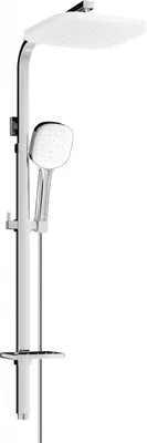 Produktbild von Mexen Q33 Duschsäule, Chrom/Weiß - 798333395-02