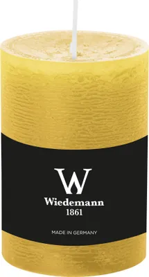 Produktbild von Wiedemann Marble Rustik Kerzen, Stumpenkerzen,  Dotter Gelb 100 x Ø 68 mm
