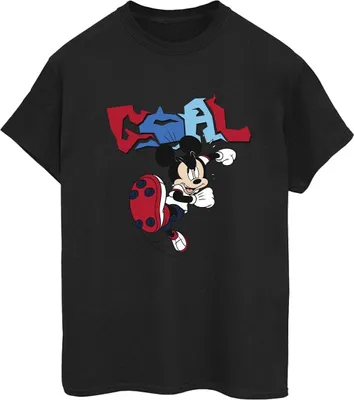 Produktbild von Disney - "Goal Striker" T-Shirt für Damen BI38579 (XXL) (Schwarz)