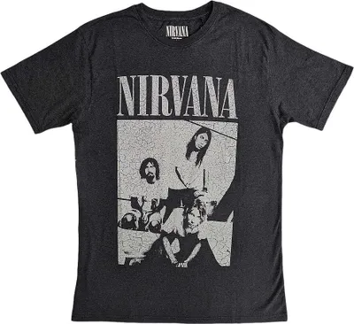 Produktbild von Nirvana Sitting Black S T-Shirt
