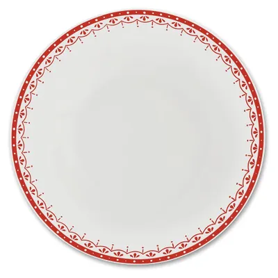 Produktbild von Leander Tiefer Teller, 22 cm, HyggeLine, rot, Leander, tschechisches Porzellan