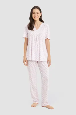Productafbeelding van Feraud Logoprint Pyjama 3885261 Wit - Maat: 44
