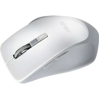 Produktbild von ASUS WT425, rechts, Optisch, RF Wireless, 1600 DPI, Perleffekt, Weiß