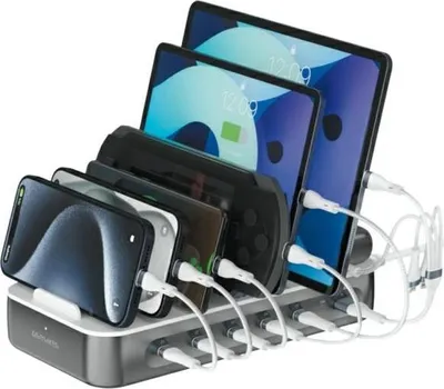 Produktbild von 4smarts 541277, Freistehend, ABS, Polycarbonat, Grau, Kontakt, Tisch, 1,5 m